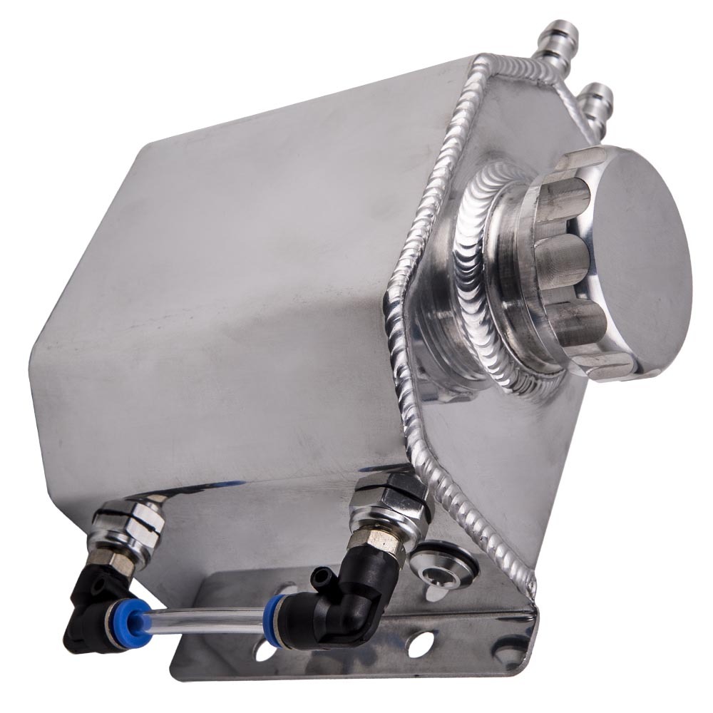 Universel 1L Liquide de refroidissement Radiateur Débordement Récupération Réservoir D'eau Réservoir Bouteille NOUVEAU