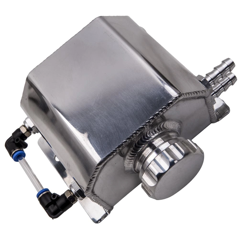 Gas Can 1L Universal Aluminum Coolant Overflow Tank - Radiator ...