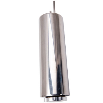3 inch X 9 inch Polished Stainless Steel 32OZ Radiator Coolant Over Flow Puke Tank Can