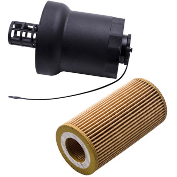 Compatible for Volkswagen 2.5 Liter L5 Jetta Beetle 2005-2010 Oil Filter Adapter Housing