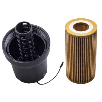 Compatible for Volkswagen 2.5 Liter L5 Jetta Beetle 2005-2010 Oil Filter Adapter Housing