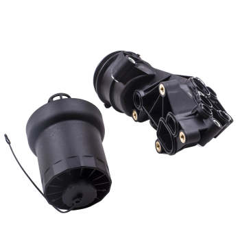 Oil Filter Base Housing compatible for VW Mk5 Jetta compatible for Golf Beetle 2.5L 07K115397D 2006-2010