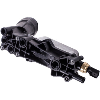 Oil Cooler Filter Adapter Housing compatible for Chrysler Jeep Dodge Ram 1500 3.6L V6