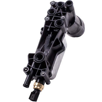 Oil Cooler Filter Adapter Housing compatible for Chrysler Jeep Dodge Ram 1500 3.6L V6