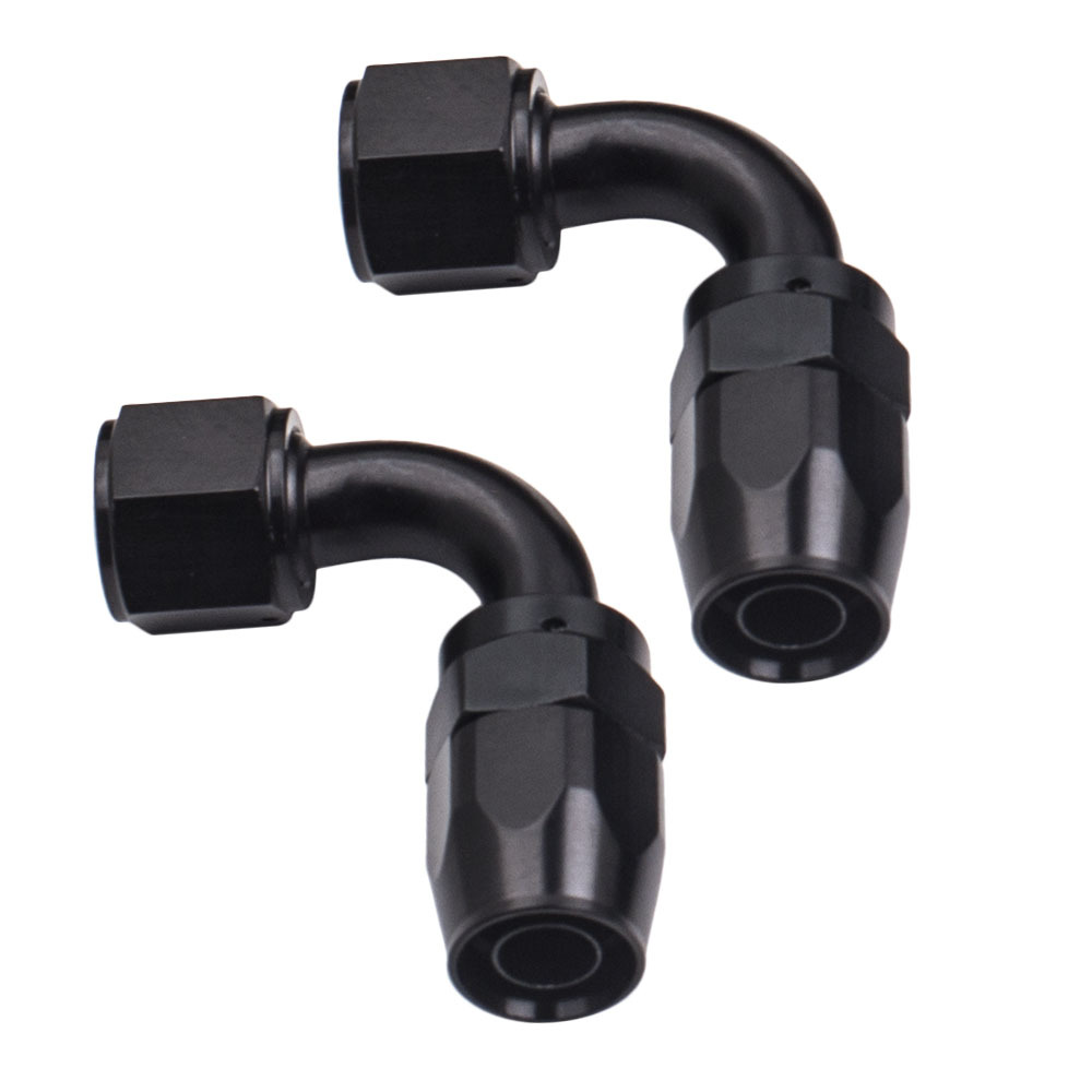 Alloy Baffled 0.75L AN10 Motor Oil Catch Can 3M Hose Kit and Fittings Universal