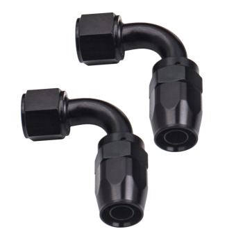 Alloy Baffled 0.75L AN10 Motor Oil Catch Can 3M Hose Kit and Fittings Universal