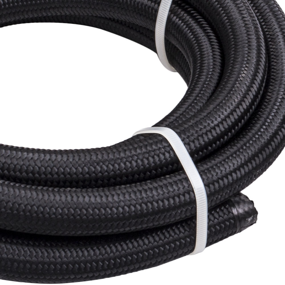 Alloy Baffled 0.75L AN10 Motor Oil Catch Can 3M Hose Kit and Fittings Universal