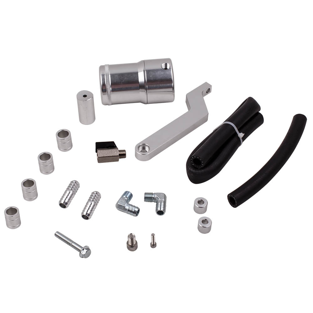 Oil Catch Can Tank compatible for Dodge Challenger compatible for RAM 1500 5.7L 6.4L compatible for HEMI Z Bracket