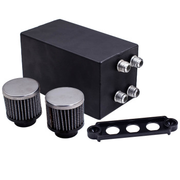 Civic Oil Catch Tank Racing Can 10AN Breather compatible for Honda Integra EK EG DC