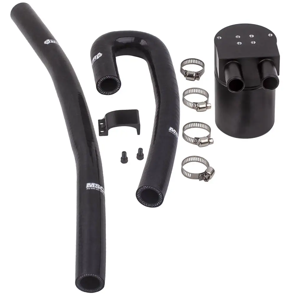 Oil Reservoir Catch Can Breather Tank Kit For Bmw N54 335i 135i E90 E82 2006 2010