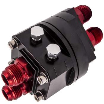 10-AN10 Oil Filter Relocation Kit with Universal Cooler Sandwich Plate Adapter