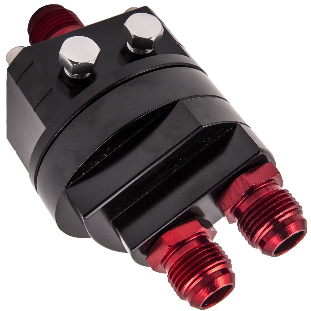 Ensemble de plaque d'adaptateur de sandwich mâle universel en aluminium pour filtre à huile M20x1.5