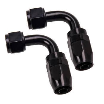 AN8 8AN 16Feet Steel Nylon Braided Oil Fuel Line Hose End Kit