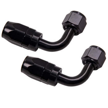 AN8 8AN 16Feet Steel Nylon Braided Oil Fuel Line Hose End Kit