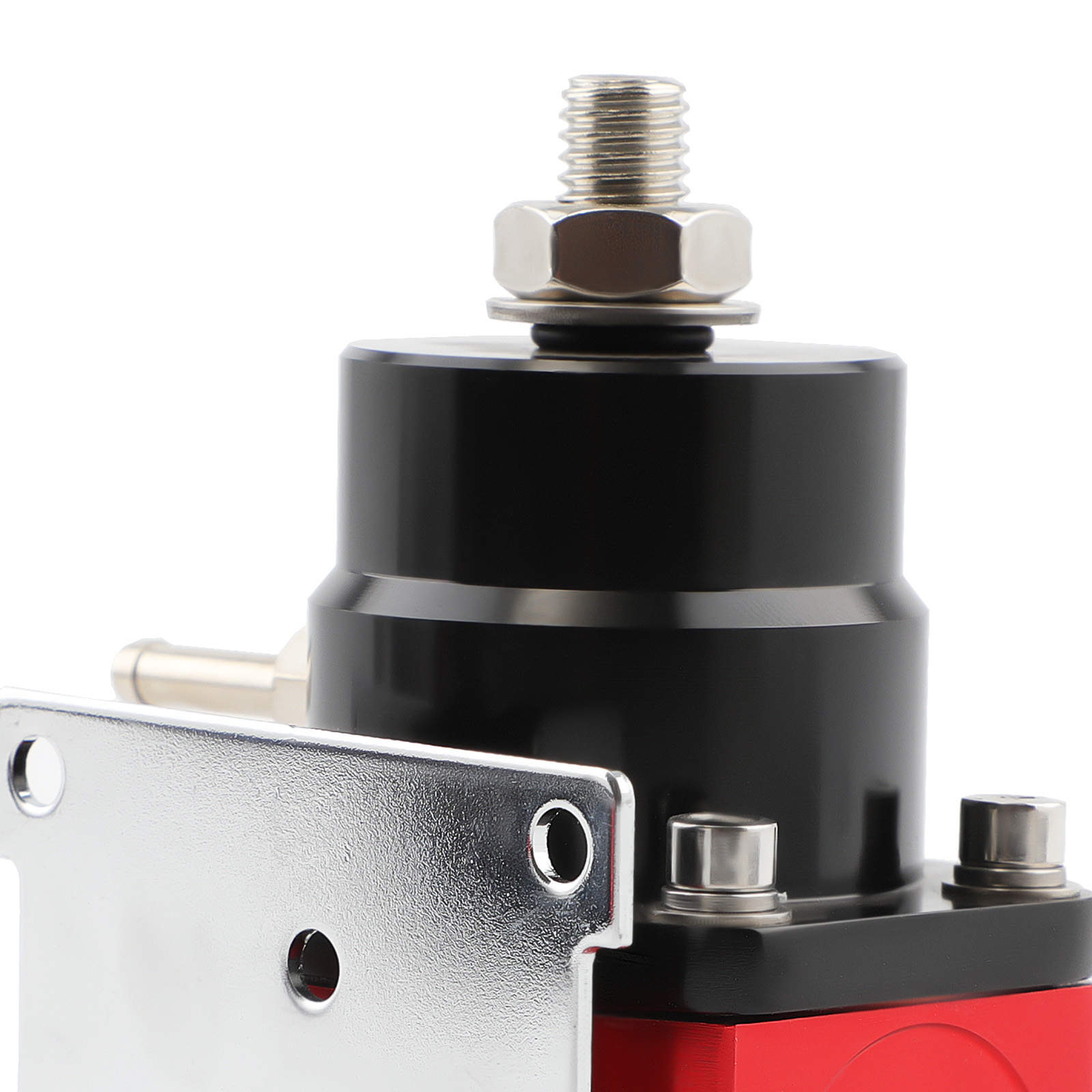Maxpeedingrods-performance Fuel Pressure Regulator AN6 Hose End Fittings  Oil Line Oil Gauge Kit Black-Red Online