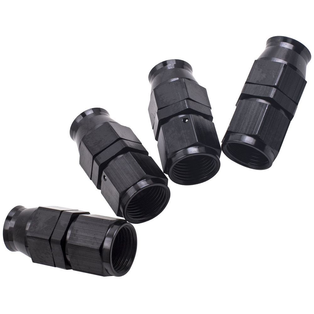 10AN 20Feet / 6M en acier inoxydable PTFE Fuel Line AN10 Fitting Swivel Hose Kit