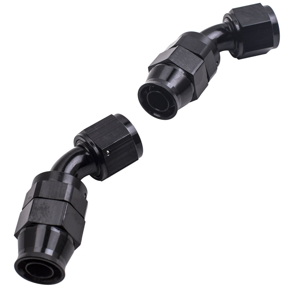 10AN 20Feet / 6M en acier inoxydable PTFE Fuel Line AN10 Fitting Swivel Hose Kit