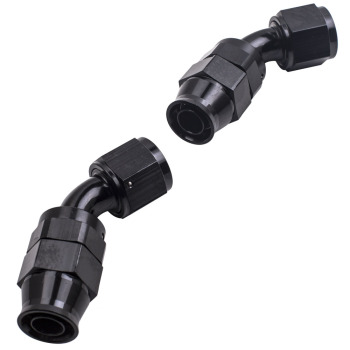 10AN 20Feet / 6M en acier inoxydable PTFE Fuel Line AN10 Fitting Swivel Hose Kit