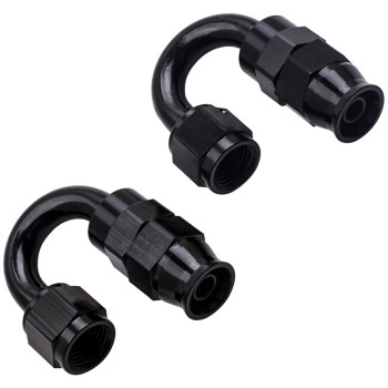 AN6 Nylon Acier Inoxydable Tressé Huile Carburant Ligne + Raccord Tuyau 6 m / 20ft Kit Nouveau