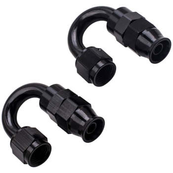 New AN6 Braided PTFE E85 Ethanol Oil Line Fuel Hose End Fitting 20FT 6 Meters