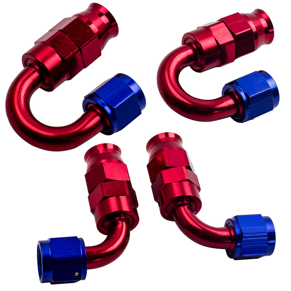 AN6 -6AN 20FT AN-6 Swivel Fitting Stainless Steel PTFE Fuel Line Hose Kit