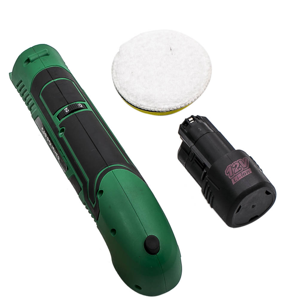 Lucidatore AUTO LEVIGATRICE LUCIDATRICE 3000U / min 12 Volt Li-Ion batteria