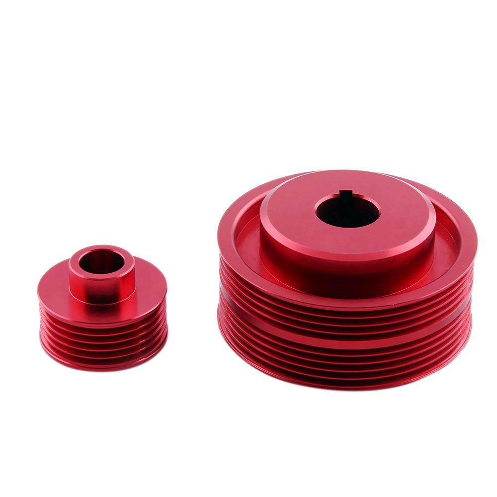 For High Performance compatible for Toyota Vios compatible for Yaris Sedan Belta Underdrive Lightweight Pulleys