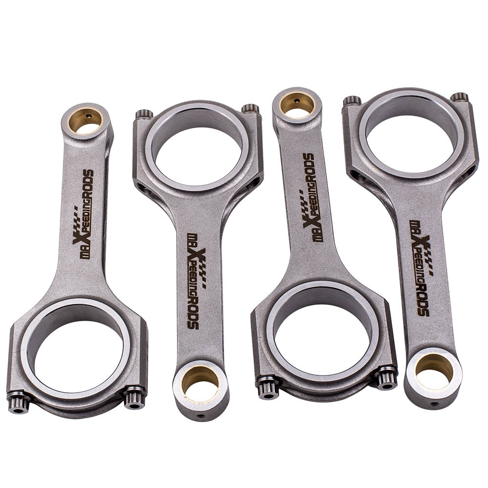 H beam Connecting Rods Bielles compatible pour VW Golf MK4 Gti 1.8T 144/19mm avec ARP 2000