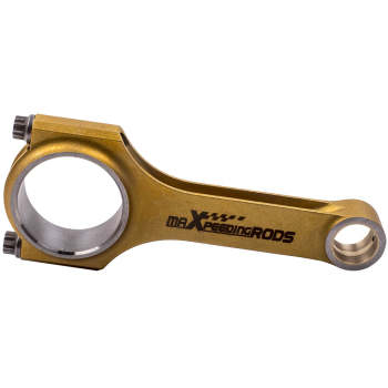 Compatible for Fiat 500 old model 130mm Connecting Rods + ARP Bolts Racing H Beam Conrod