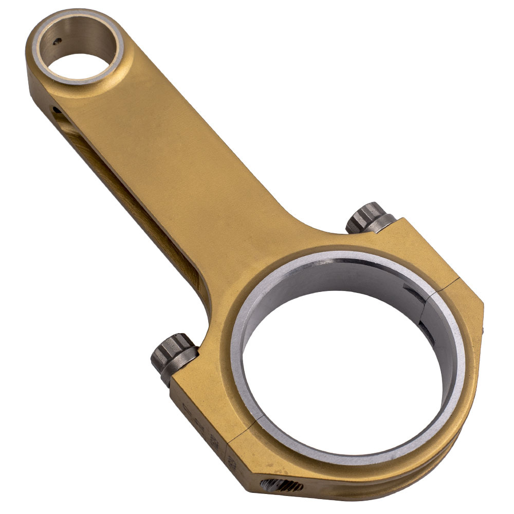 H-Beam Titanizing Connecting Rods Rod compatible for Porsche 993 996 for GT2 Turbo ARP2000 Bolt