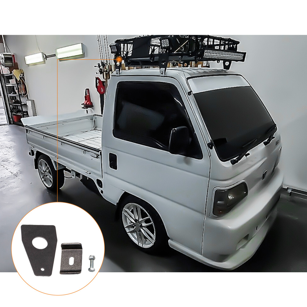 6pcs Universal Weld On Roof Rack Gutter Mounts Fullwidth Gutter Roof Rack Mounts