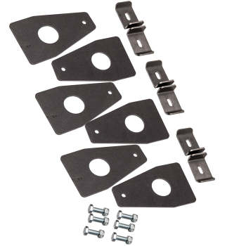 6pcs Universal Roof Rack Gutter Mounts compatible for Jeep Cherokee New