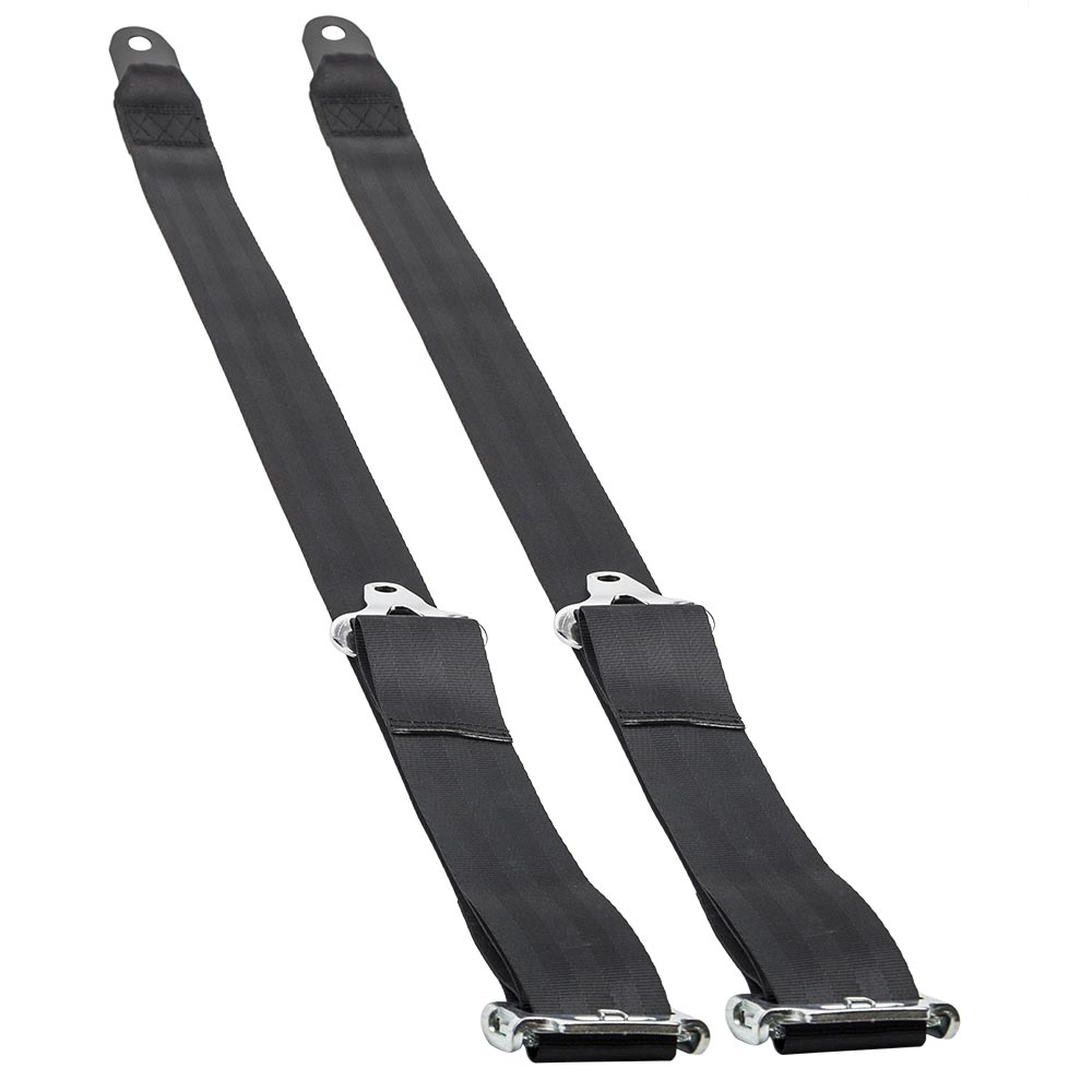 1 BLACK 4 POINT CAMLOCK QUICK RELEASE RACING SEAT BELT HARNESS 2" ACURA 