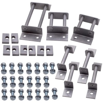 Compatible for Tahoe/ Yukon 2000-2014 3rd Row compatible for Seat Brackets with Strikers and Bolts