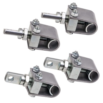 Universal Sidecar Installation U-Clamp Frame Mounts Struts Kit compatible for Honda