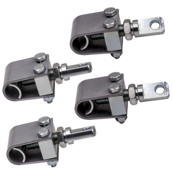 Universal Sidecar Installation U-Clamp Frame Mounts Struts Kit compatible for Honda