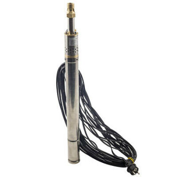 2 inch 370W Deep Well Submersible Bore Pump Stainless Steel 1080L/H Max 50m Head