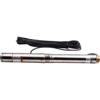 3 inch 0.5HP 3800L/H 370W Deep Well Pump Stainless Steel Submersible Borehole Pump