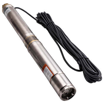 3 inch 0.5HP 3800L/H 370W Deep Well Pump Stainless Steel Submersible Borehole Pump