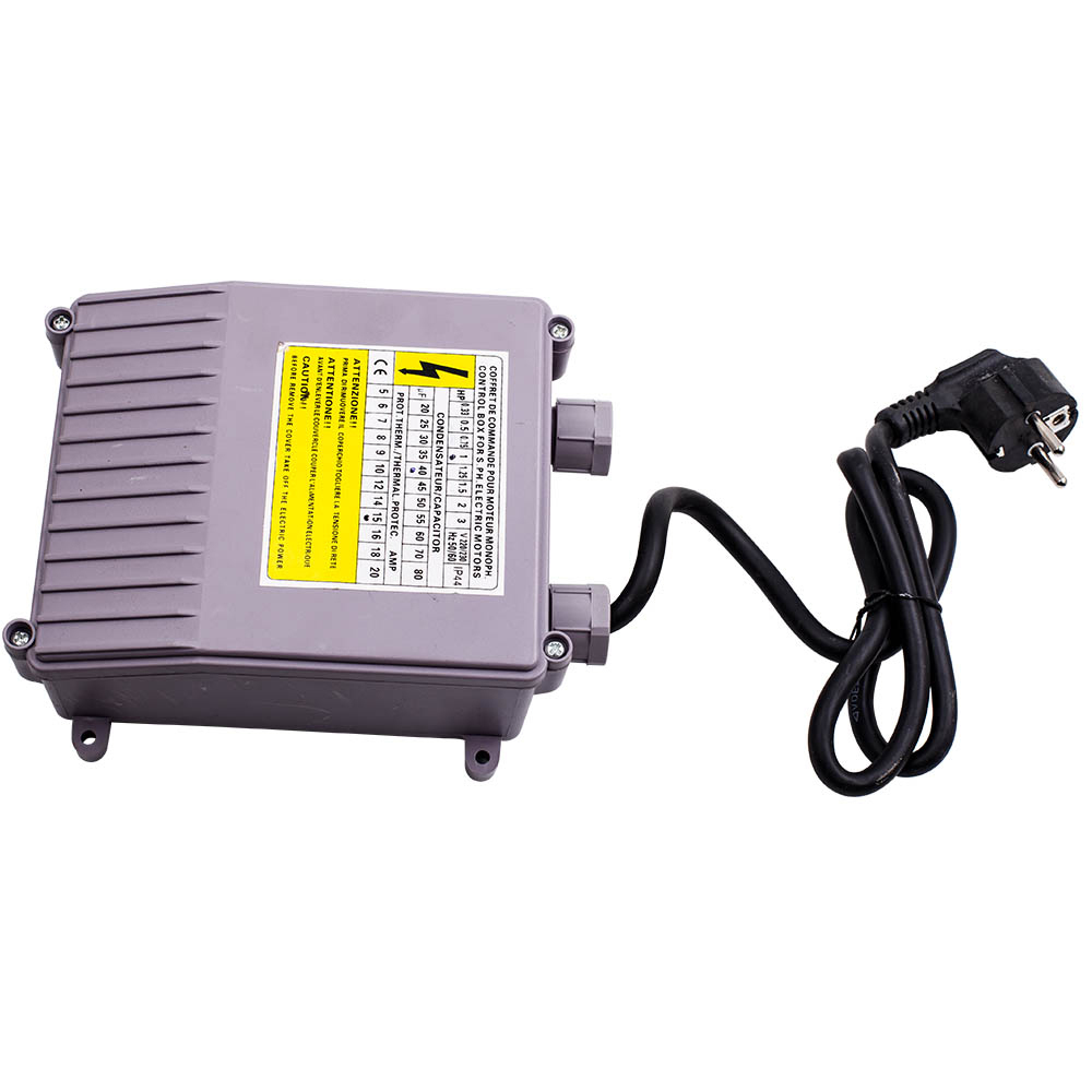 10m Length Well Submersible pump-6,000 L/h-750W-Stainless Steel 230 V/50 Hz