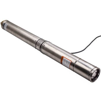 4 inch 6600 L/h 1100W Submersible Bore Pump Deep Well w/ 20m Cable 230V 1.1KW