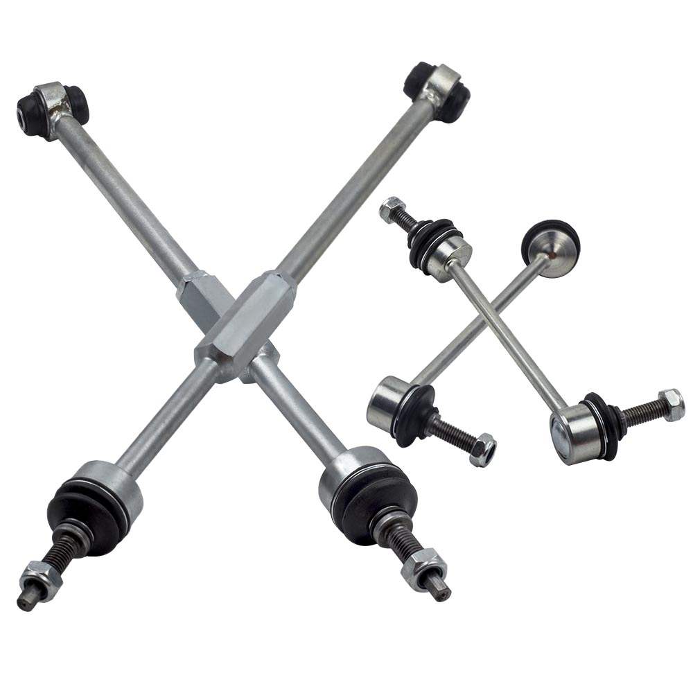 4 Pieces Rear Sway Bar End Links Torque Tie Rods compatible for Lincoln