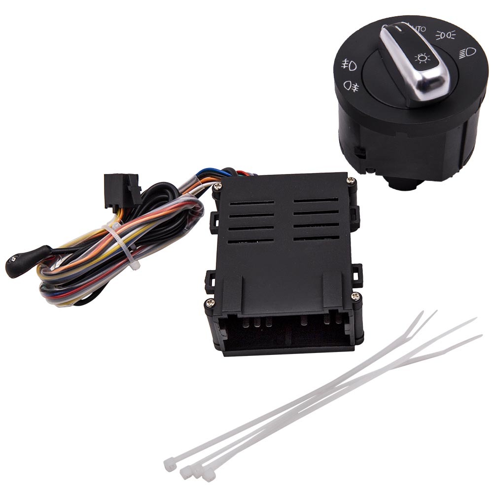 Auto Headlight Fog Light Switch Upgrade compatible for VW T5 T5.1 Transporter 2003-2015