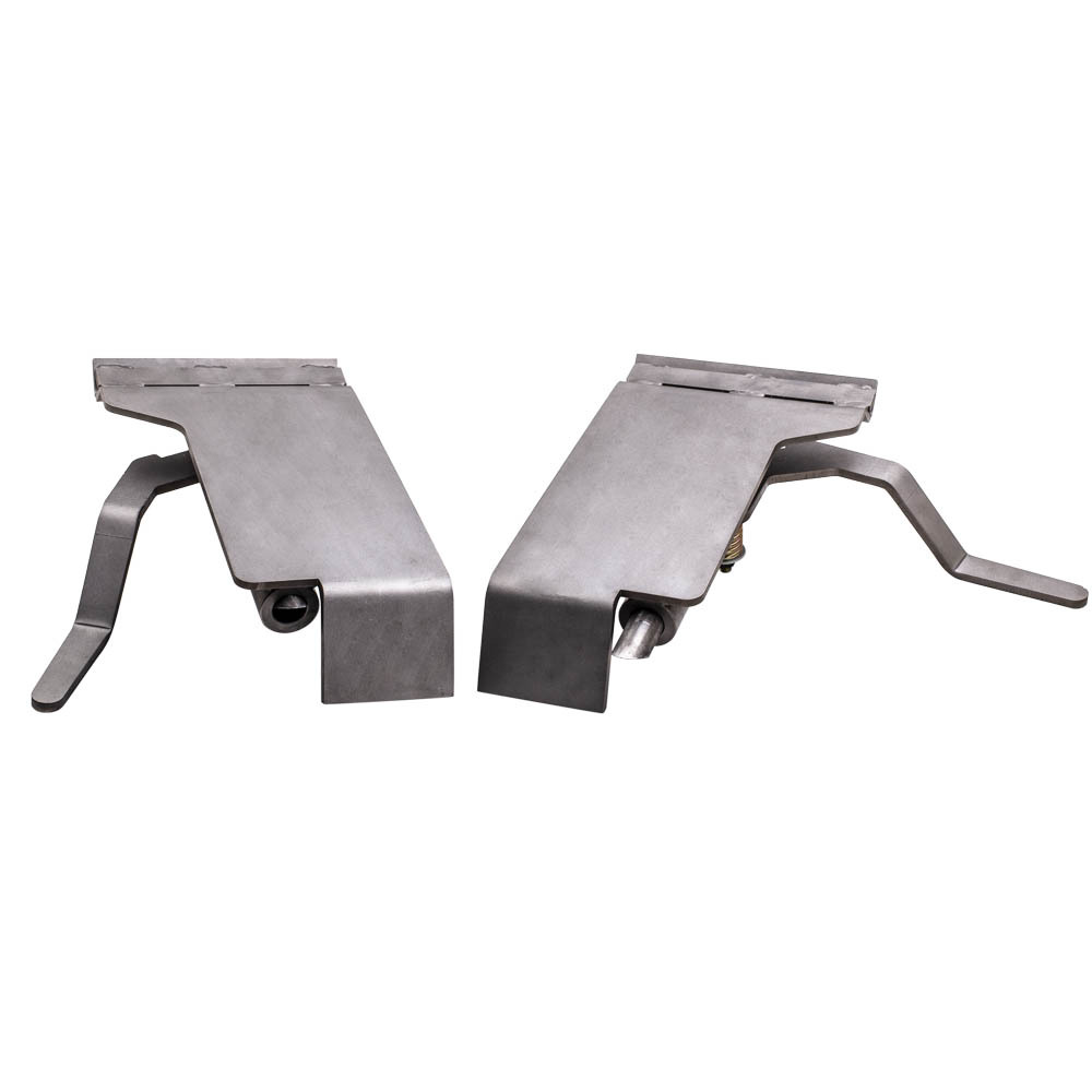 2X Weld On Skid Steer Quick Attach Conversion Adapter Quick Tach Latch Box