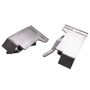 Pair of Skid Steer Quick Tach Conversion Adapter For Latch Box Weld On QTK