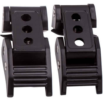 Hood Latch Locking Catch compatible for Jeep Wrangler JK JL Unlimited w/Rubber Pads