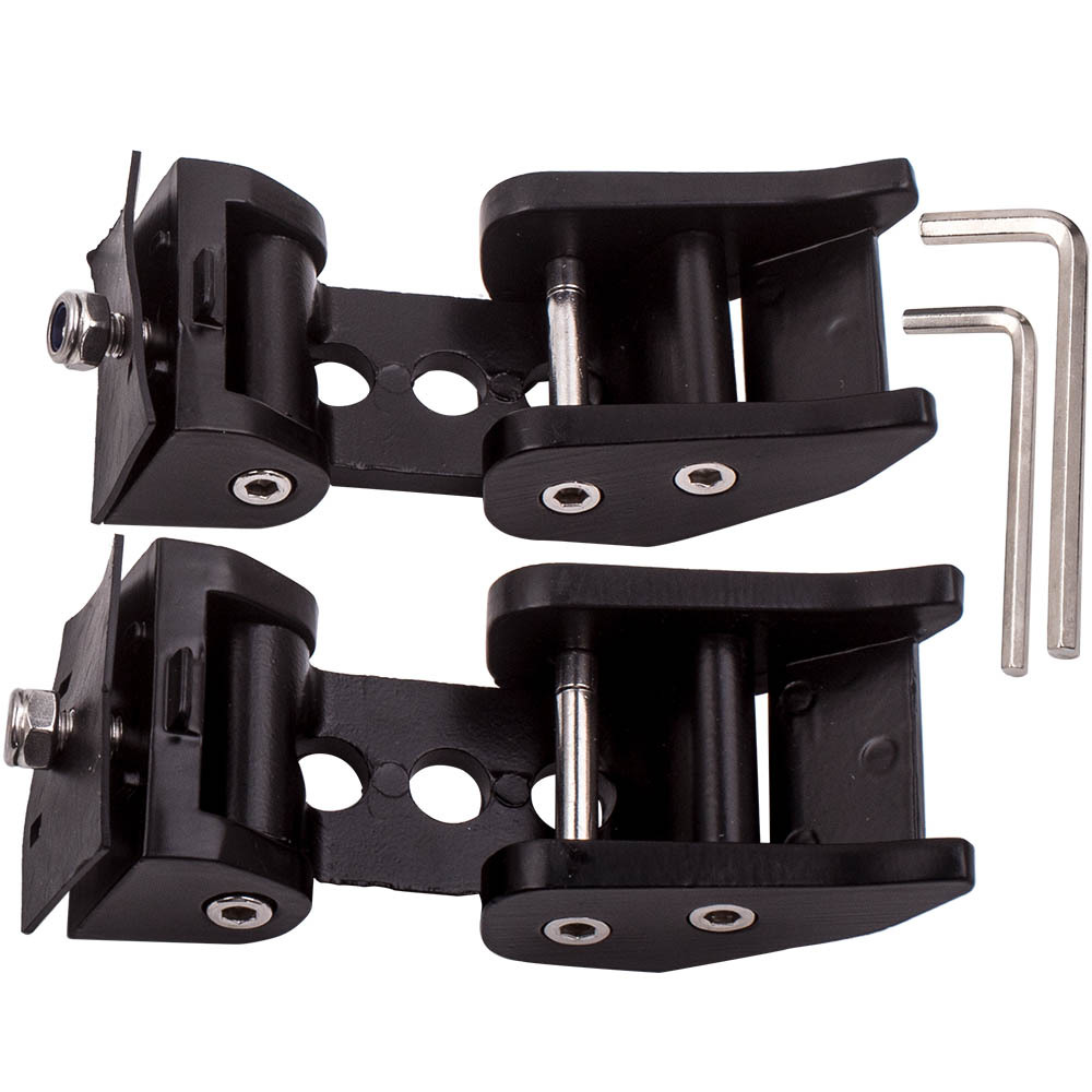 Stainless Steel Screw Hood Latch Locking Catch compatible for Jeep Wrangler JK JL Unlimited