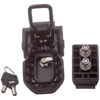 Pair Front Hood Latch Locking Catch with Key compatible for Wrangler JL JLU 2018 2019