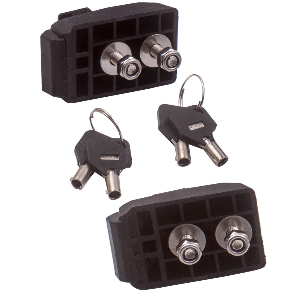 2pcs Hood Lock Latches Buckle Pins Catch compatible for Jeep Wrangler JL With Key 2018-2019