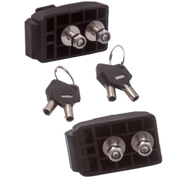 Compatible for Wrangler JL JLU 2018-2019 Pair Front Hood Latch Locking Catch with Key 